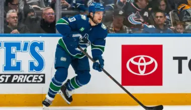 Vancouver Canucks reportedly set absurdly high asking price for pending UFA centerman Teddy Blueger