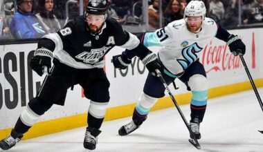 Wright scores twice as Kraken beat Kings 4-2