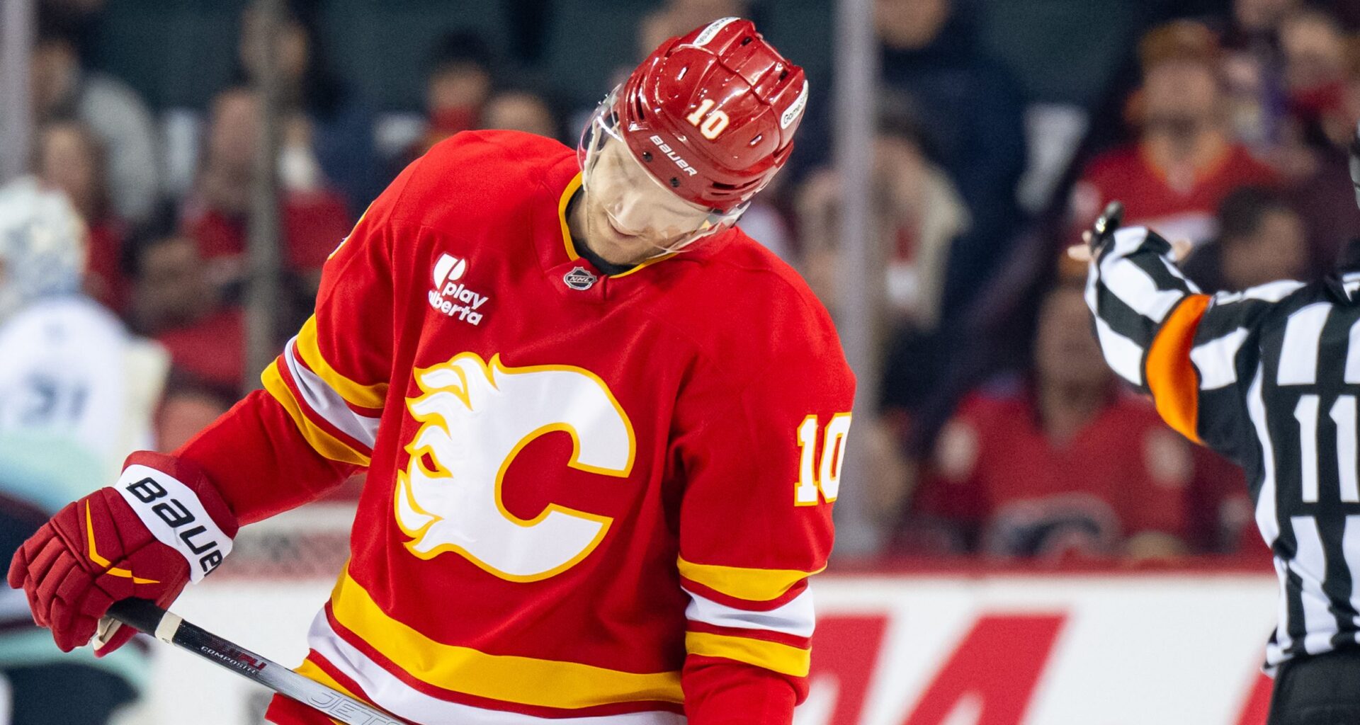 Flames Get Devastating Injury Update on Huberdeau