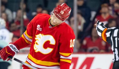 Flames Get Devastating Injury Update on Huberdeau