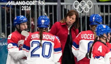 Czechia women's hockey coach Carla MacLeod confronts breast cancer with familiar upbeat approach