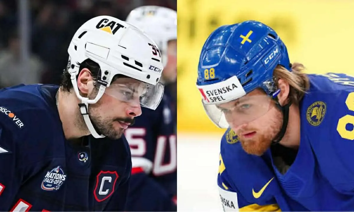 When could Auston Matthews face William Nylander at the Olympics? The bracket path is the real story