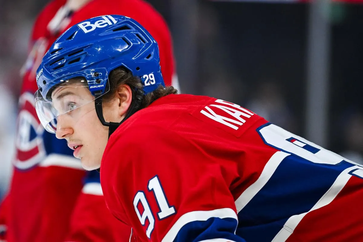 Canadiens forward Oliver Kapanen receives disappointing news at Team Finland practice