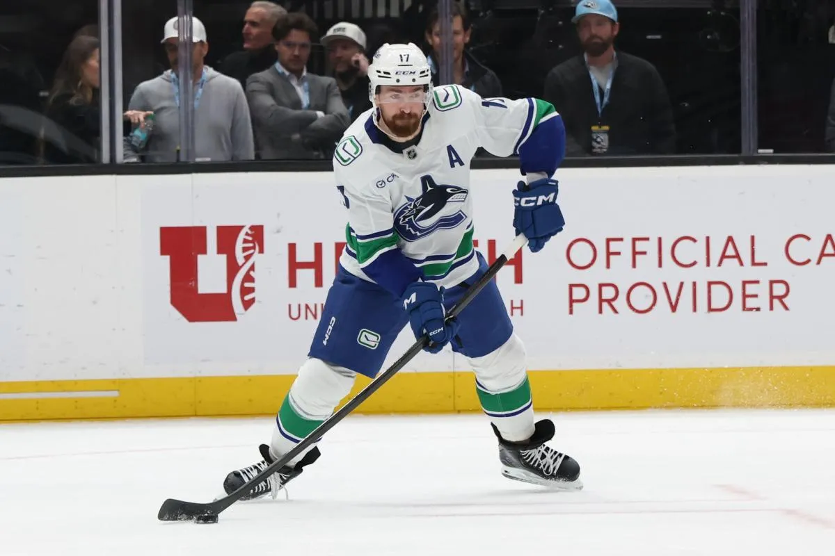 Vancouver Canucks defenseman notified as leading candidate to be next team captain