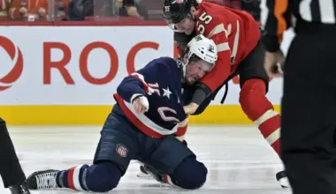 Rangers captain J.T. Miller dealt an unfortunate fate upon his arrival of Team USA's first p