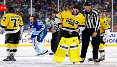 Charlie McAvoy gets paired with Minnesota Wild's Quinn Hughes as Boston Bruins players join their respective Olympic teams | NHL News