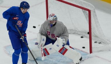 ‘Changed my world’: Revitalized by the red, white and blue, Jeremy Swayman prepares for Olympic debut