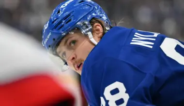 Team Sweden makes the final call on William Nylander after evaluation