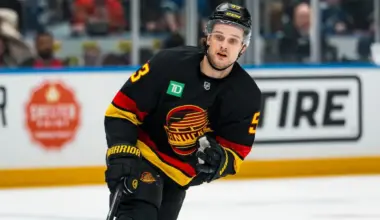 Vancouver Canucks reportedly set big price tag on pending unrestricted free agent Teddy Blueger