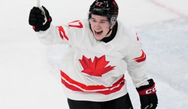 Macklin Celebrini impresses Connor McDavid as Canada wins Olympic opener
