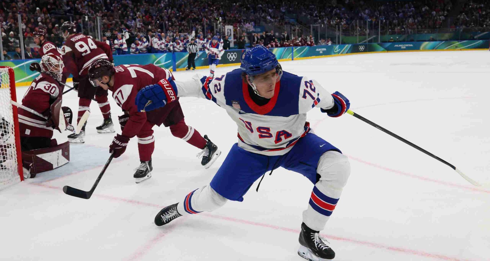 Stars Fans Look to Olympics During NHL Break