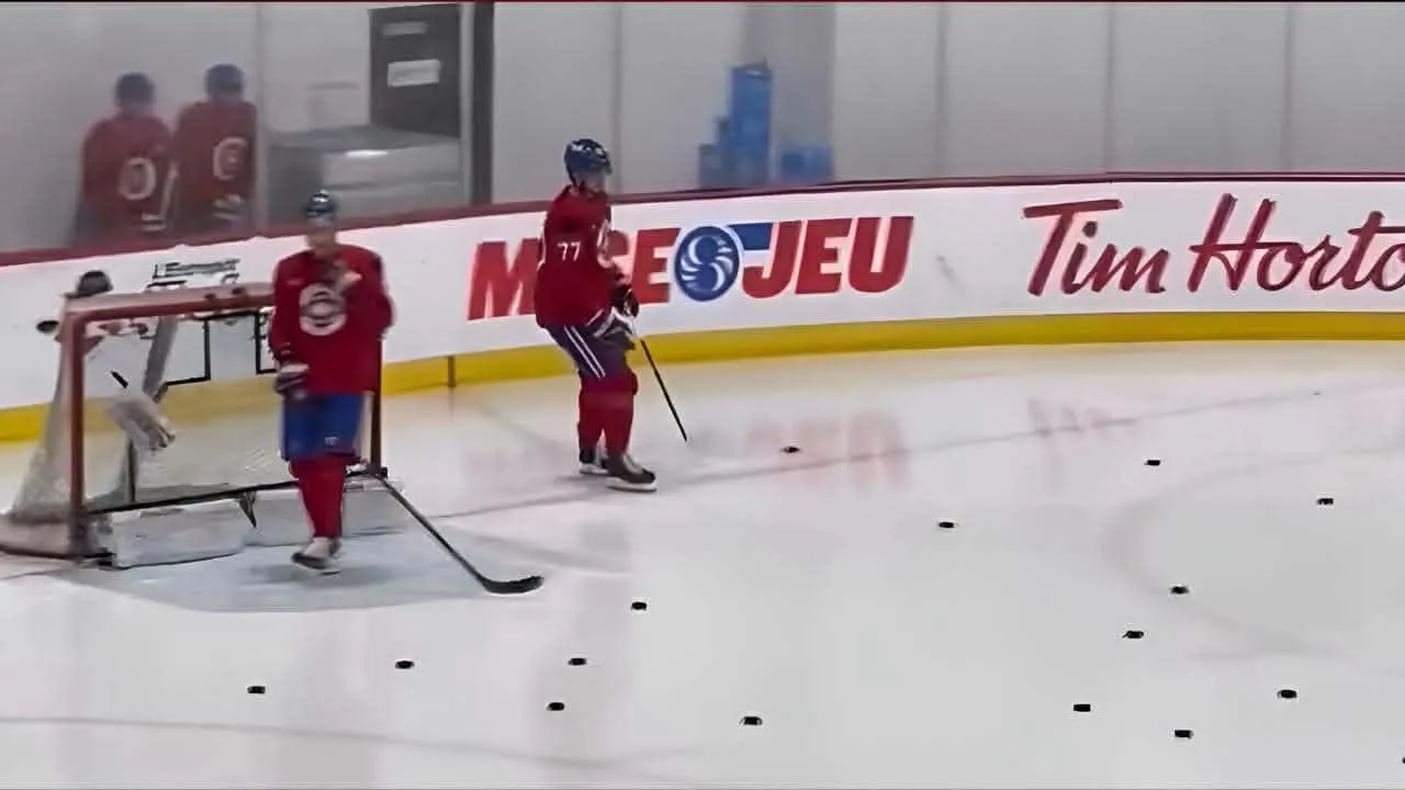 Canadiens forward cuts vacation short to join Ivan Demidov on ice in Brossard