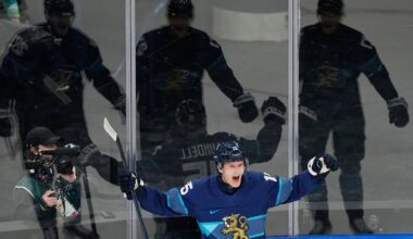Finland earns feisty win over Sweden in Olympic men's hockey