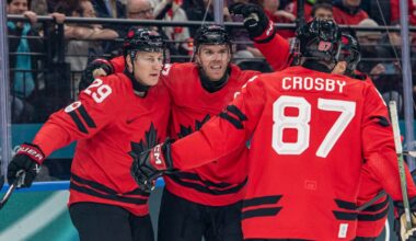 Sidney Crosby records sixth career Olympic goal against Switzerland