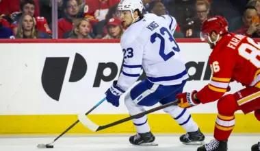 Matthew Knies gave Leafs fans some clarity on what he’s been dealing with