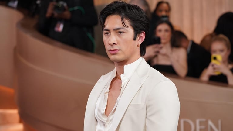 Hudson Williams arrives at the 83rd Golden Globes, Jan. 11,...