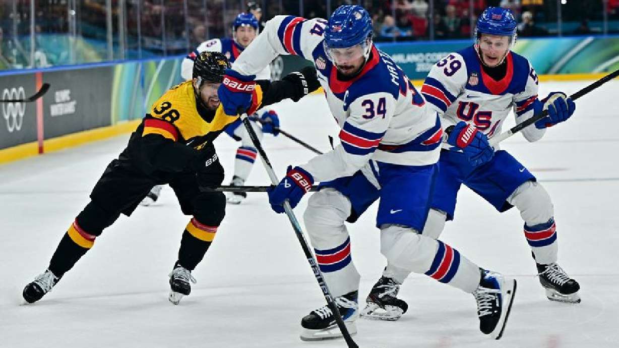 Clayton Keller makes Olympic debut in recap of 5th day of men's hockey at the Olympics