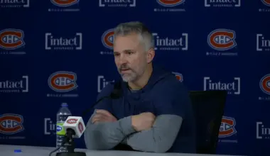 Martin St-Louis makes first key decision for Canadiens before Olympic break ends