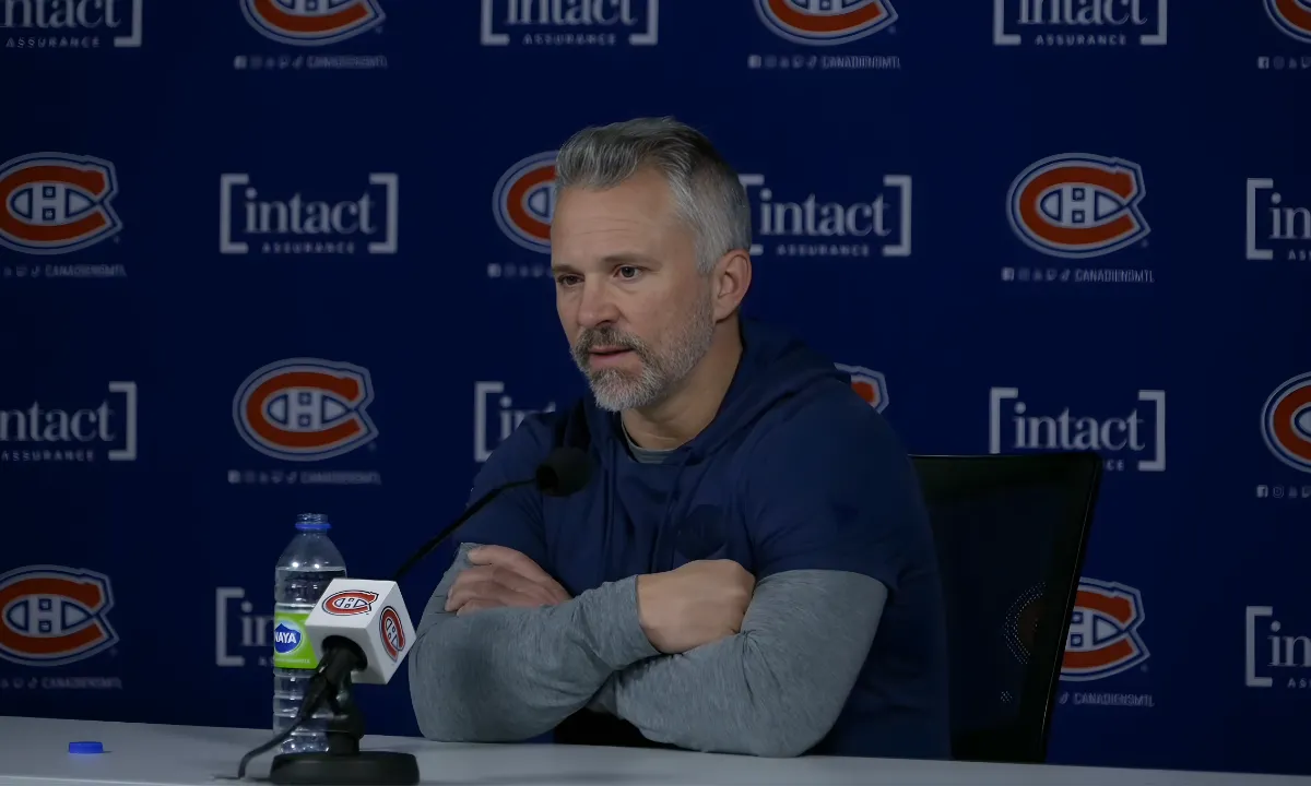 Martin St-Louis makes first key decision for Canadiens before Olympic break ends
