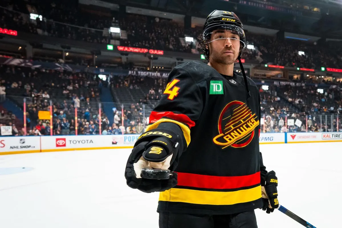 Kiefer Sherwood sends unmistakable message towards the Vancouver Canucks on social media