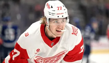 Worries loom at Red Wings prospect as Simon Edvinsson doesn't appear healthy
