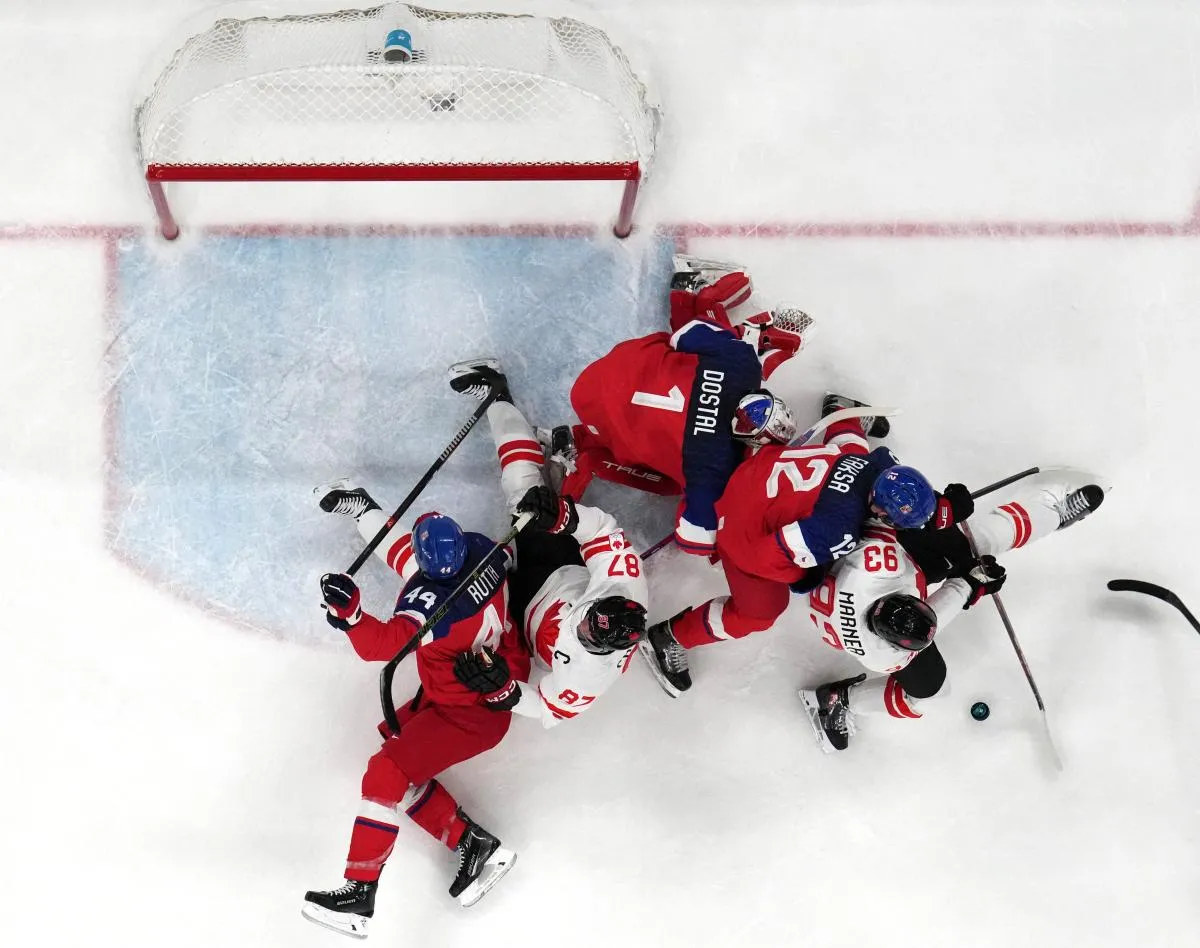 Forward ruled out of Canada-Czechia Olympic quarterfinal due to injury