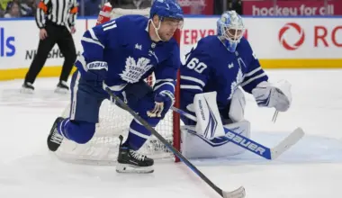 Maple Leafs make roster move after Max Domi and Joseph Woll miss practice