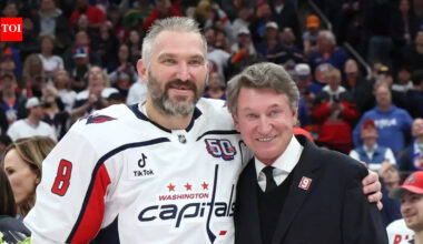 Alex Ovechkin drives Washington Capitals' playoff push while nearing Wayne Gretzky's NHL goals record | NHL News