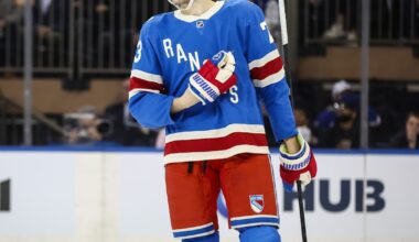 New York Rangers place Matt Rempe on IR