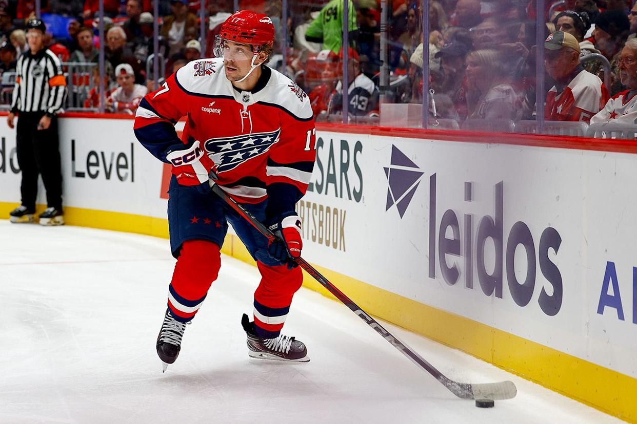 Dylan Strome in October 2025Credit: John McCreary/NHLI via Getty