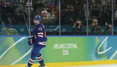 Team USA's Quinn Hughes once again proving the Vancouver Canucks made a mistake trading him