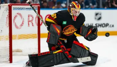 Vancouver Canucks announce roster move under emergency conditions involving rookie netminder