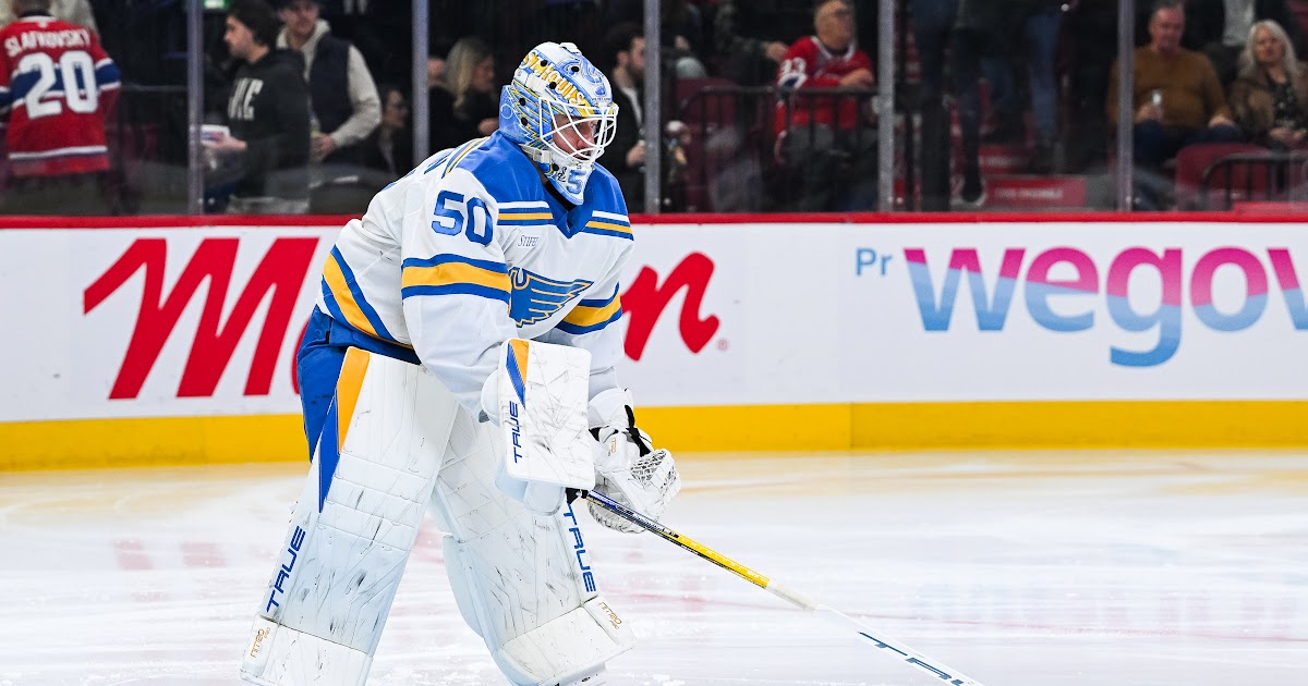 NHLTR Mock Trade: St. Louis Blues trade Jordan Binnington to Montreal Canadiens