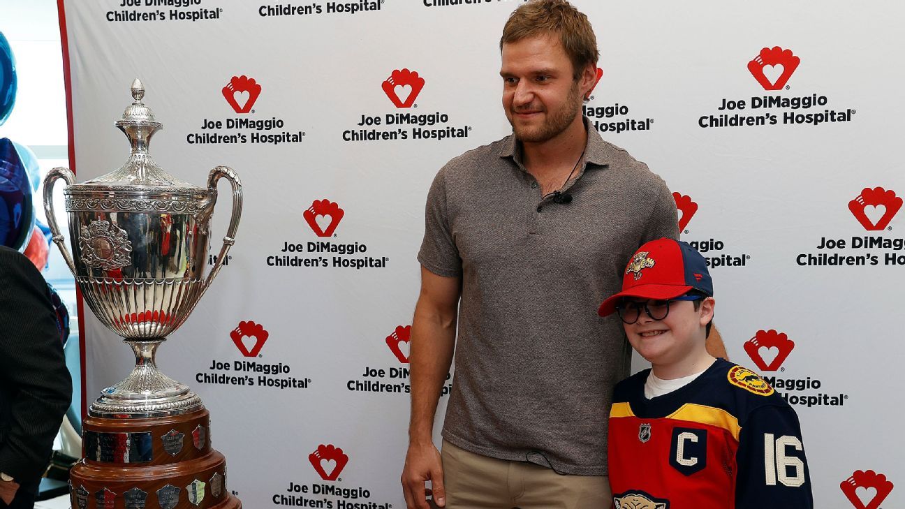 Aleksander Barkov targets return 'soon' as Panthers chase playoffs