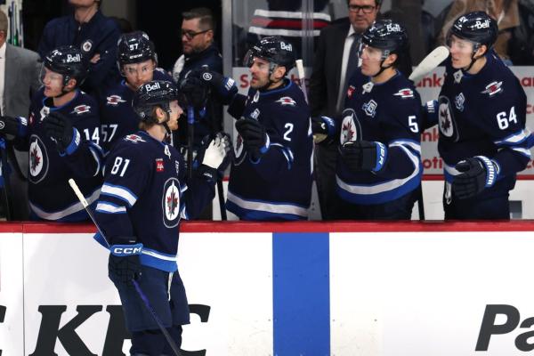 Jets resume playoff push without No. 1 goalie, face lowly Canucks