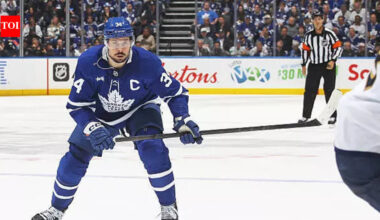 Auston Matthews rejoins Toronto Maple Leafs ahead of Tampa Bay Lightning NHL match | NHL News