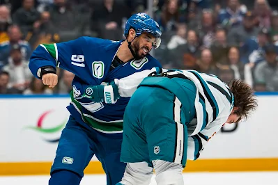 Vancouver Canucks center Evander Kane