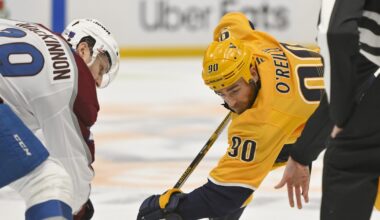 Colorado Avalanche Trying to Acquire Nashville Predators' Ryan O'Reilly