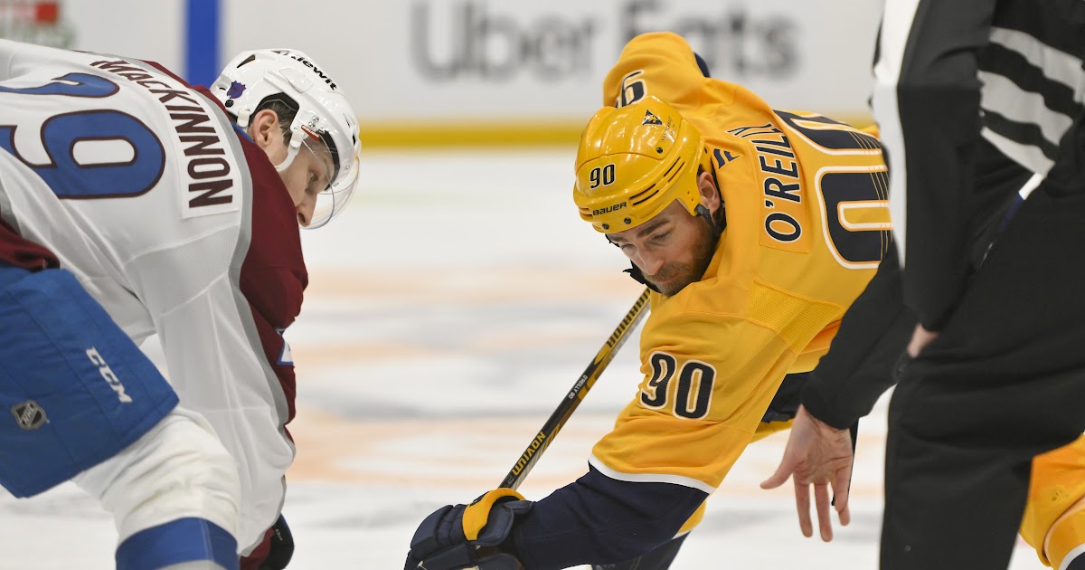 Colorado Avalanche Trying to Acquire Nashville Predators' Ryan O'Reilly
