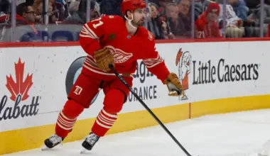 An official update has just been issued by the Detroit Red Wings