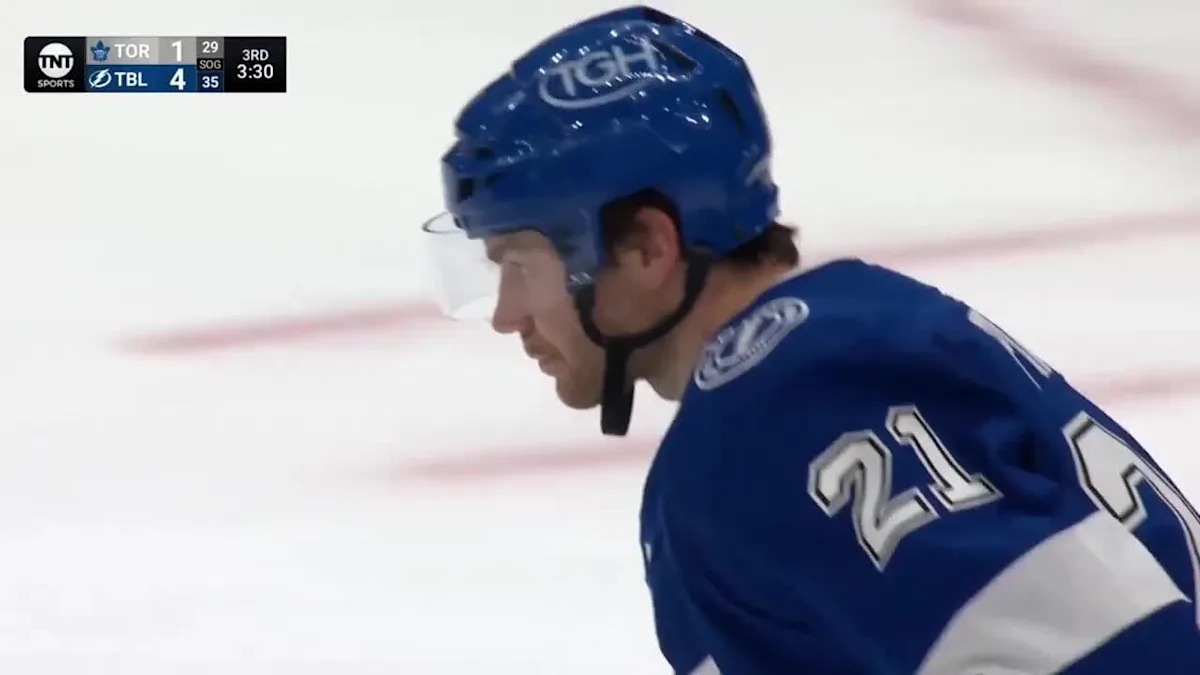 Brayden Point with a Goal vs. Toronto Maple Leafs