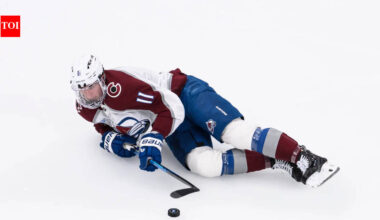 Brock Nelson scores 30th goal as Colorado Avalanche defeat Utah Mammoth in NHL match | NHL News