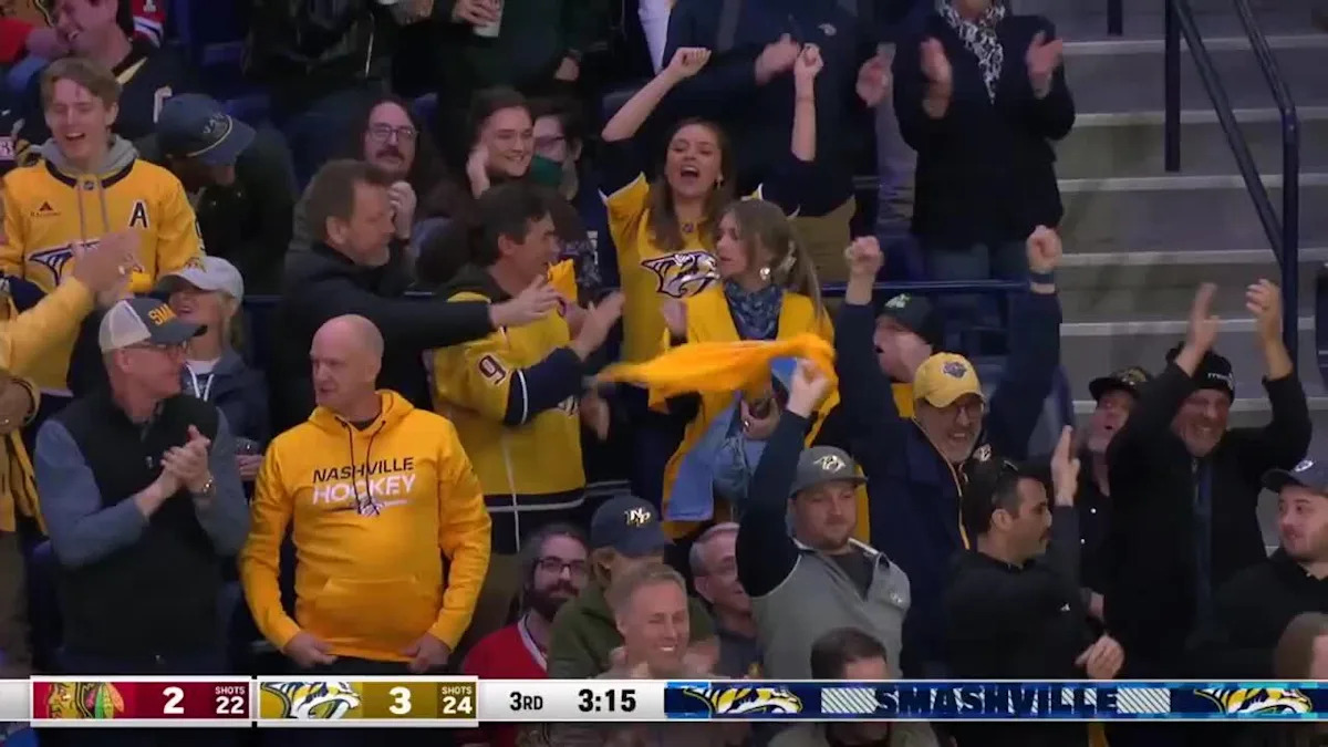 Ryan O'Reilly with a Goal vs. Chicago Blackhawks