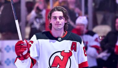 Devils' Jack Hughes receives ovation from Penguins crowd for Olympic heroics