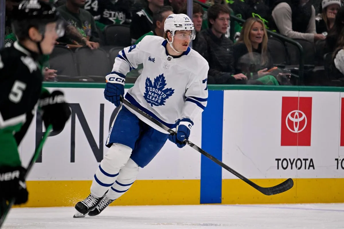 Seven teams have checked in on Maple Leafs forward Bobby McMann