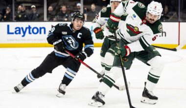 Mammoth bounce back with 5-2 win over Wild behind Keller, Crouse goals