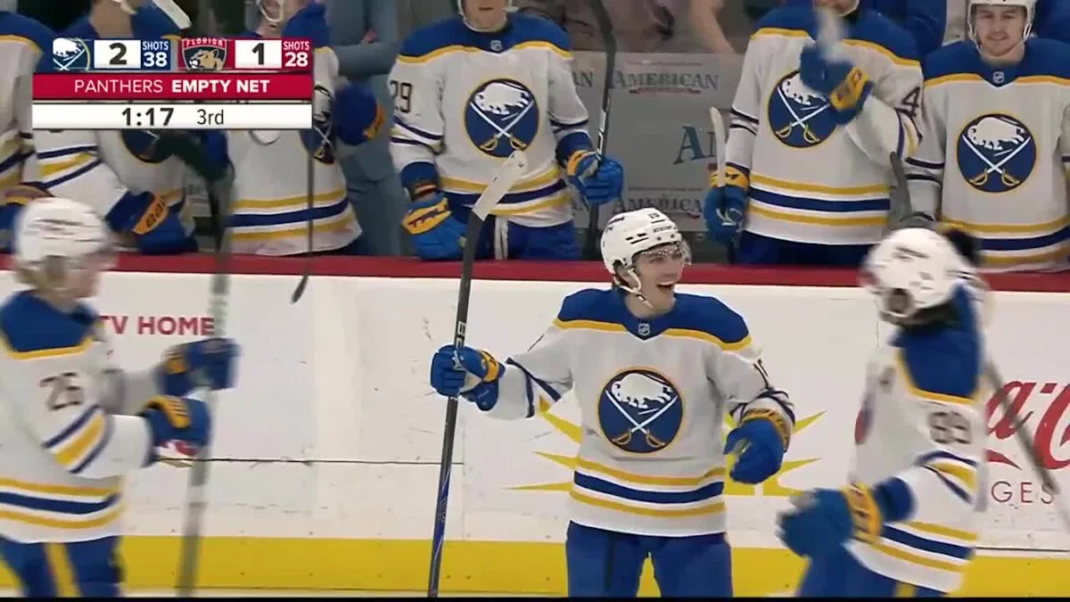 Peyton Krebs with a Goal vs. Florida Panthers