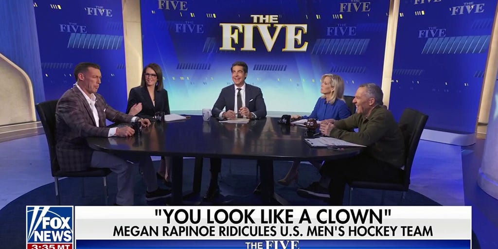 'The Five': Megan Rapinoe outraged over Team USA men's hockey team's celebration with Kash Patel - Fox News