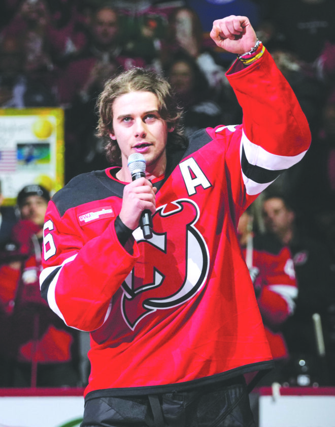 US Olympic hero Hughes honored by his NHL team | News, Sports, Jobs