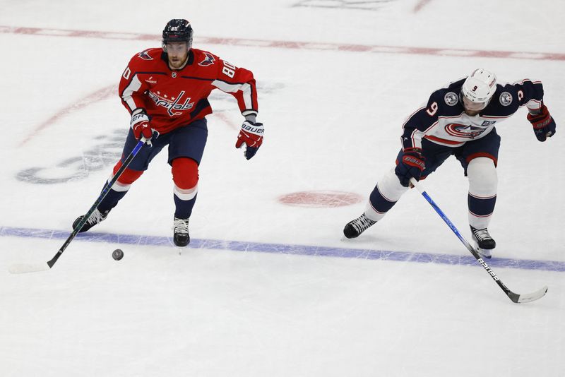 Capitals F Pierre-Luc Dubois returns to lineup after 47-game absence